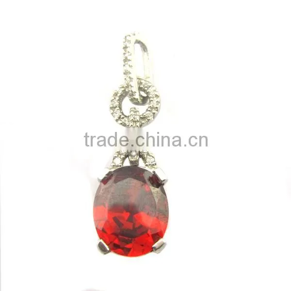 sterling silver Amethyst pendant