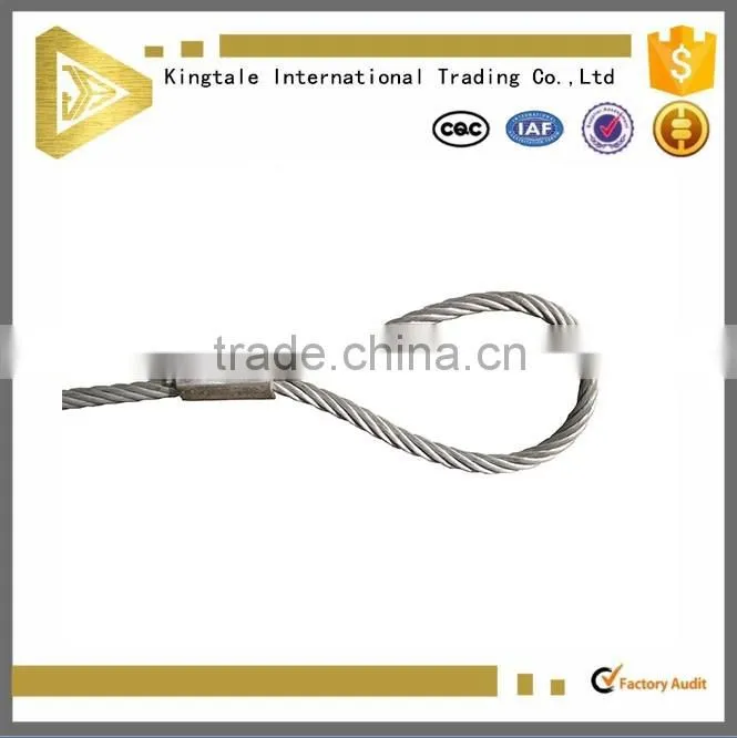 spring steel wire rope sling