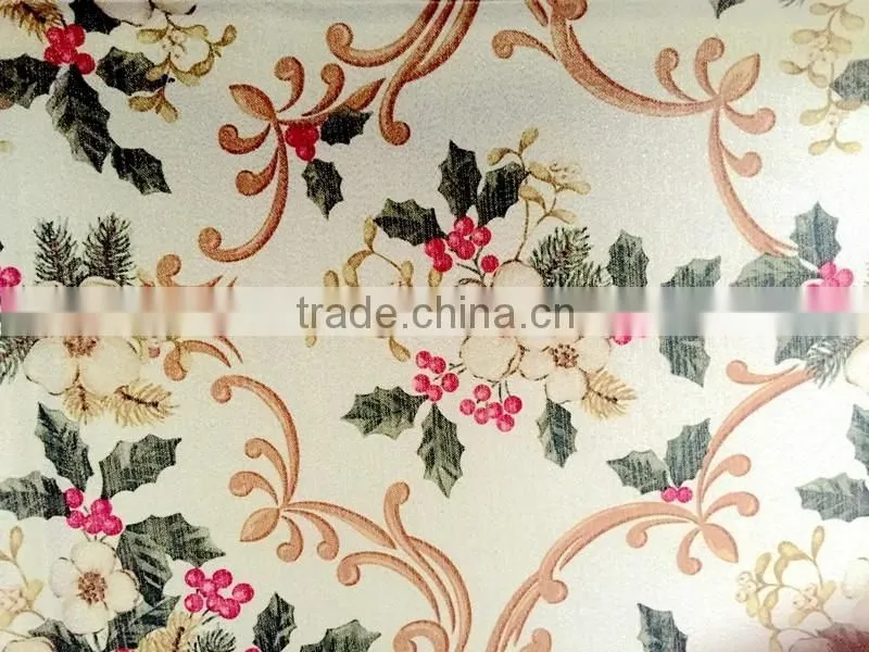 TB0010 flowers Ployester table cloth