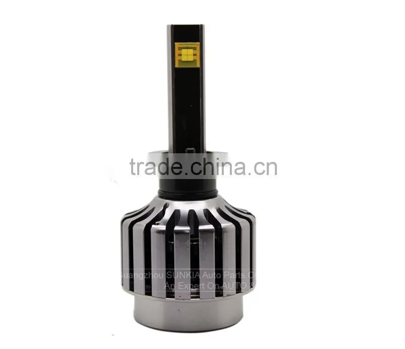 h1 Novel Item car led headlight bulb h1 separated driver car led head bulb h1 guangzhou car led head light