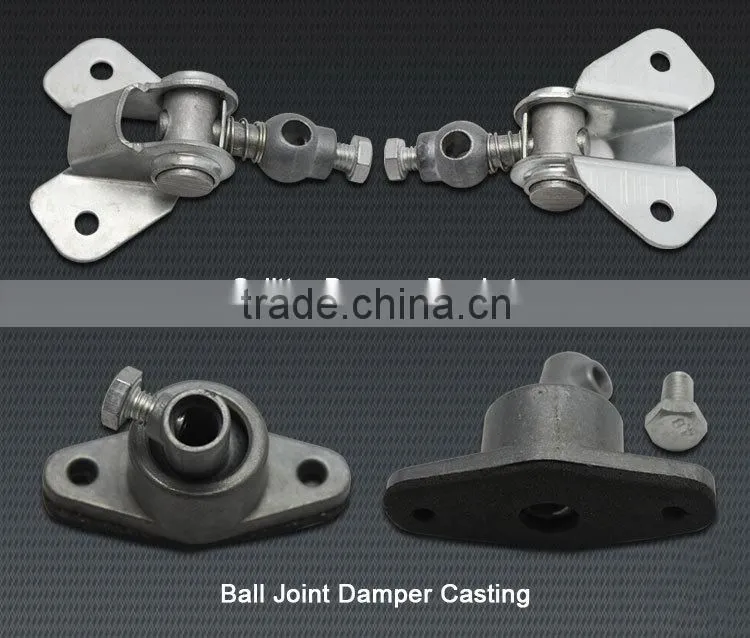 hvac system ball joint damper casting
