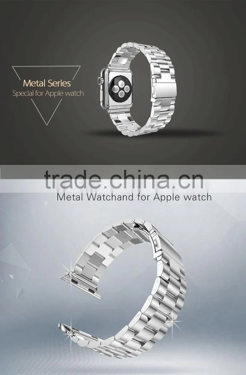 Stainless Steel Watch Band for iWatch Band, space gray watch band