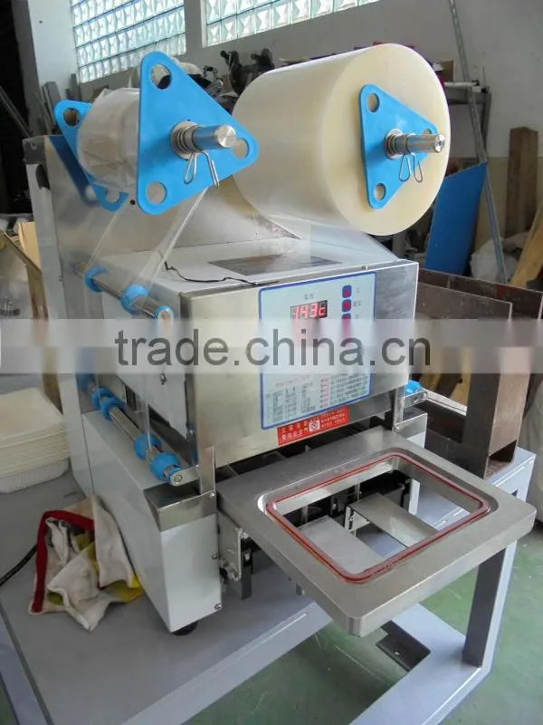 Bubble tea cup sealing machine