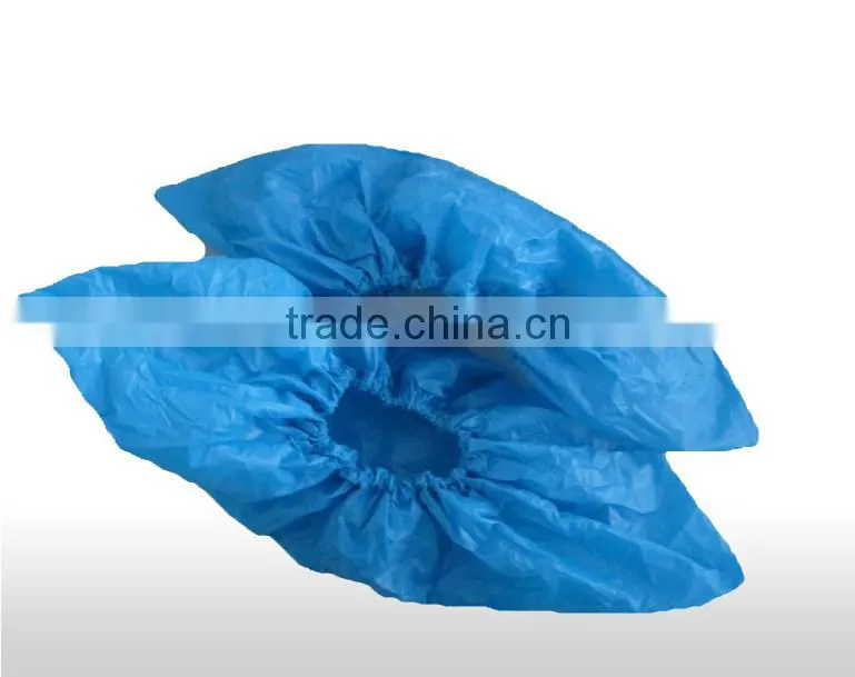 Medical disposable cpe shoe cover, cpe overshoes