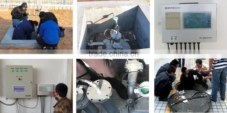Fuel tank magnetostrictive liquid level sensor meter ATG for petrol station, Automatic tank gauging, fuel level/volume measuring