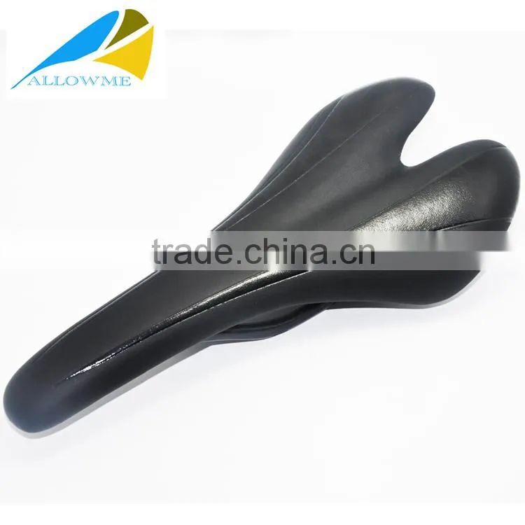 full carbon leather warped road racing bike saddle