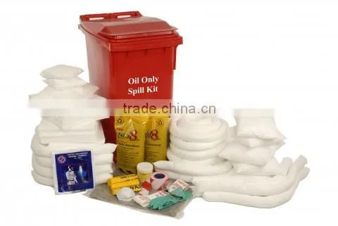 360 Ltr Oil Only Wheeled Spill Kit