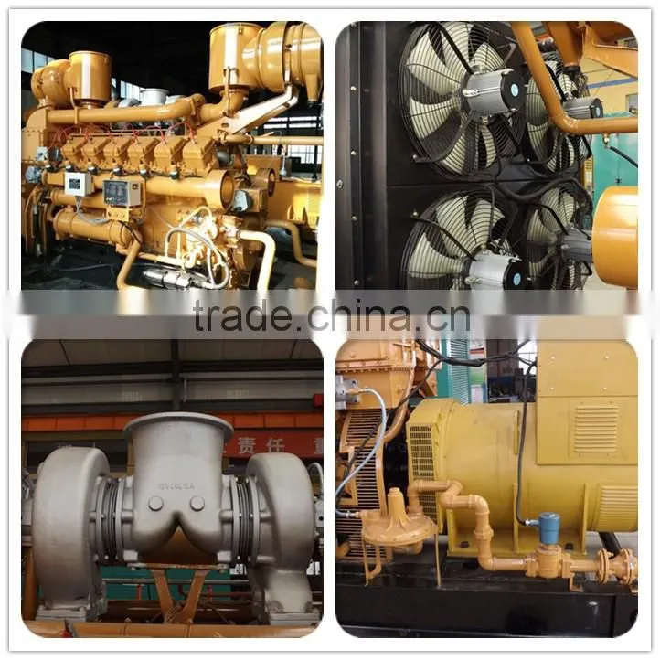 Energy saving Reliable quality gas generator set 500kw by advanced technology