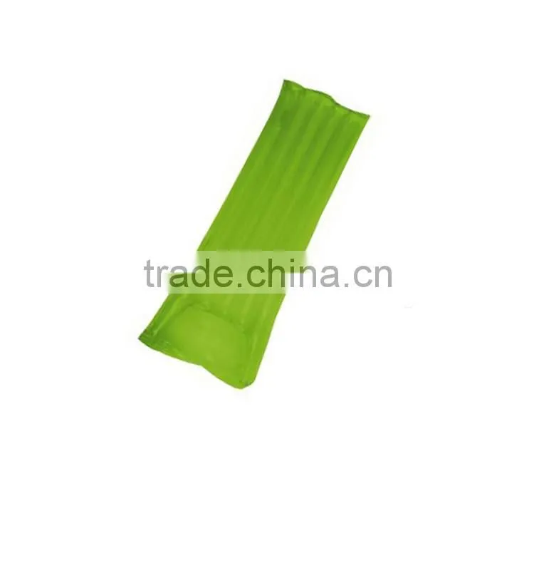 Hot sale inflatable beach mattress, PVC inflatable float mattress