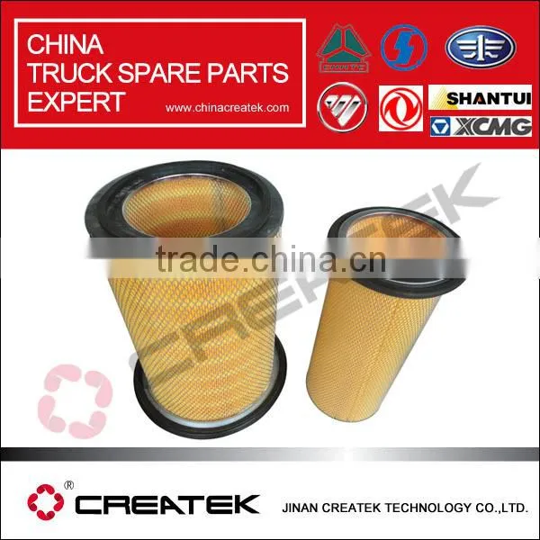 Construction machinery Shantui bulldozer parts SD22 SD23 air filter manufacturer 6127-81-7412T