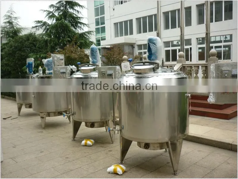 stainless steel moveable storage tank