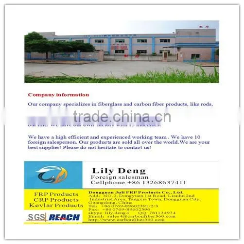 36mm Diameter Twill Glossy Laminated Carbon Fiber Oval Tube, Strong CFR Tubes