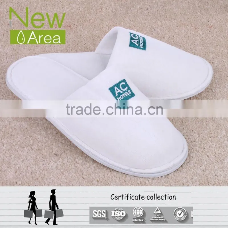 soft fleece cheapest disposable wholesale hotel slipper