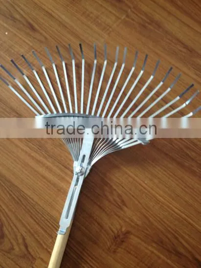 CX0510L Wooden Handle Heavy Duty Garden Steel rake