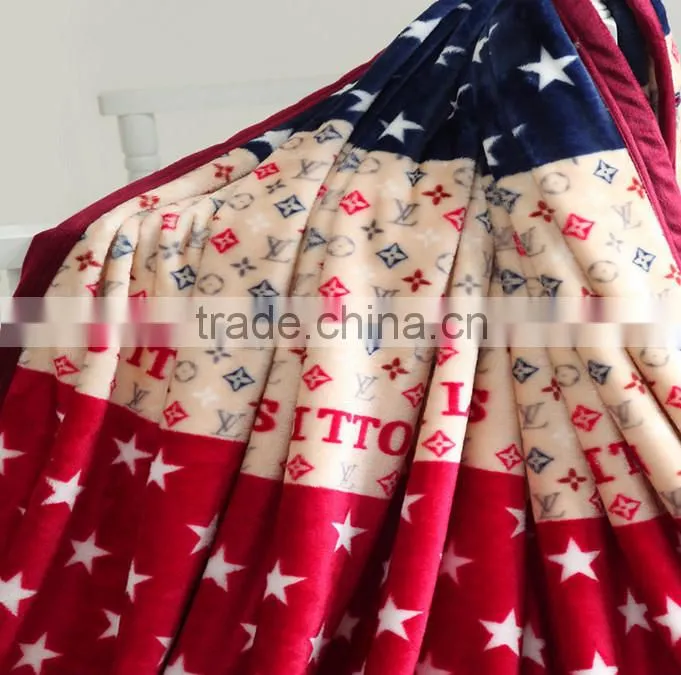 China supplier wholesale flannel blanket