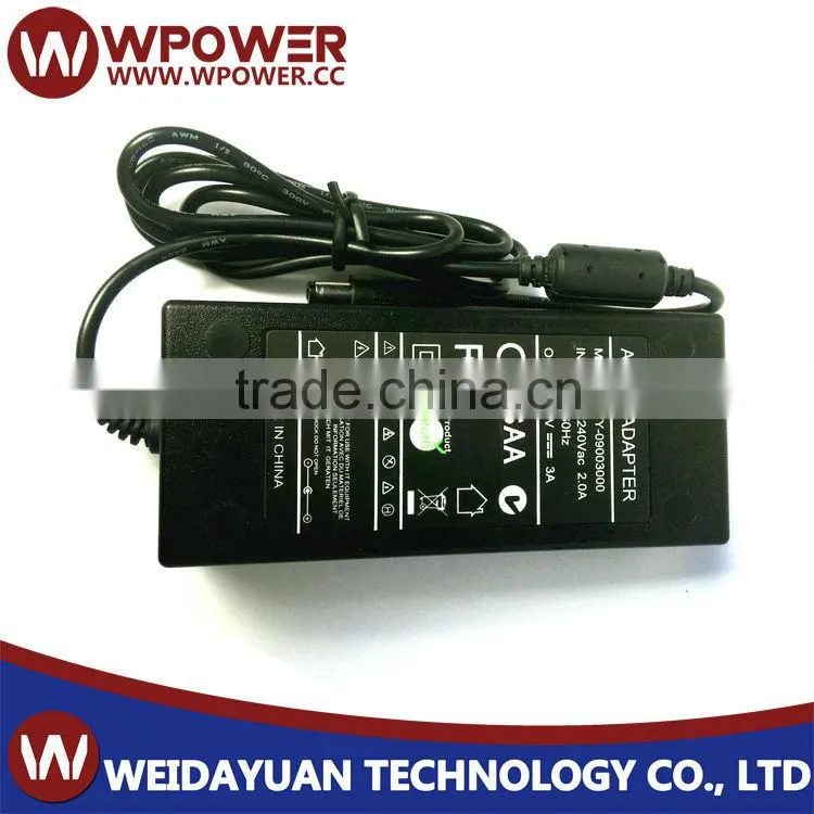 9V3A 27W AC To DC Switching Mode Power Supply Adapter