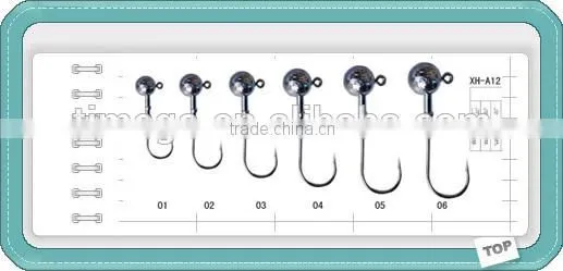 China Manufacturers Lead Jig Fishing Hook For Fishing