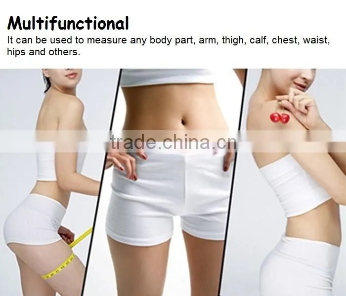1.5meters/60inches OEM/ODM Service Glass fiber Ruler inch and cm Print Waist Health Body Measuring Tape Logo