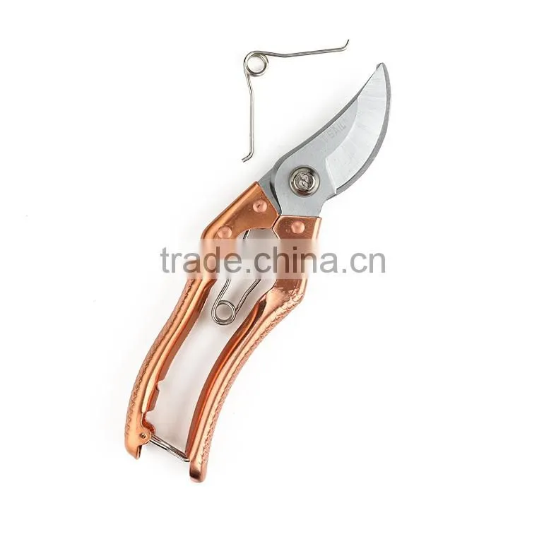 Garden Tools Bypass Sharp Hand Metal Cutting Shears For Pruning