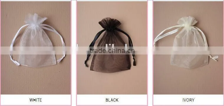 customized bags China organza bags/pouch for tea