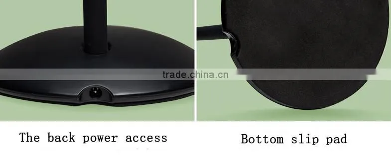 LED work study lamp chargeable minimalist bedroom lamp the long arm of metal table lamp