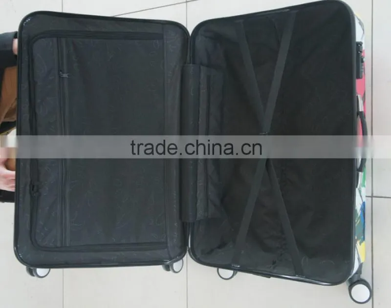 ABS Protective Cover Luggage With Removable Wheels For Teenage Trolley Luggage