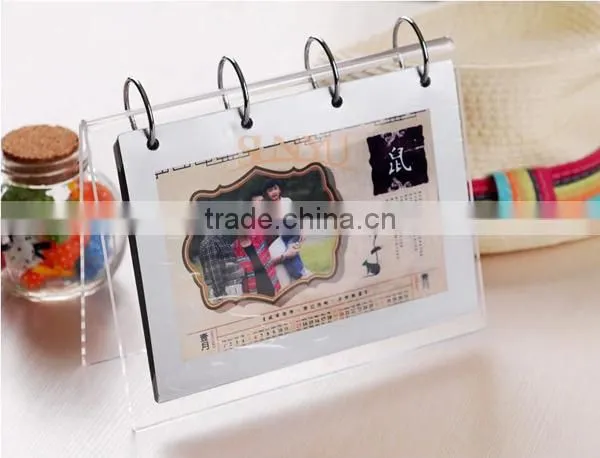 Super Simple acrylic calender stand with different shape