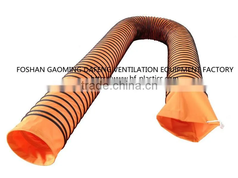 PVC anti scuff negative pressure exhaust air duct