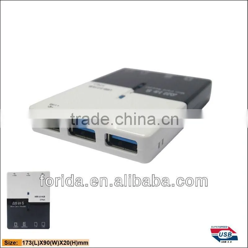 HI speed usb 3.0 combo card reader