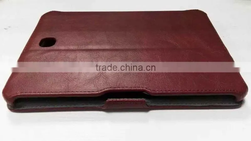 Retro Designer Book Style Leather Case For Samsung galaxy Tab S2 8.0 , six Corner protector case design