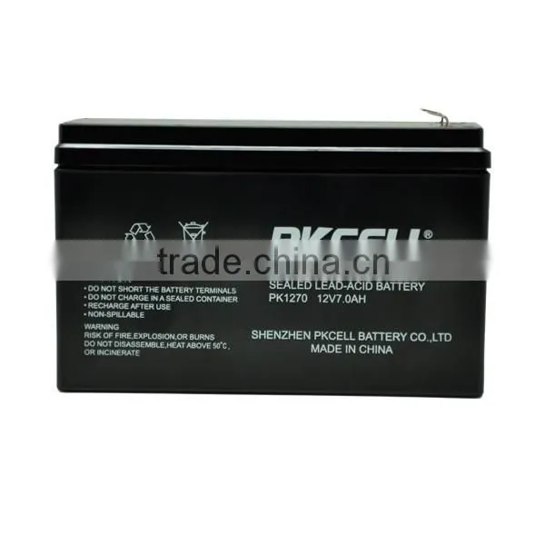 Good Sale 12V 7Ah Free Maintenance Rechargeable Lead Acid Battery For Toy Car
