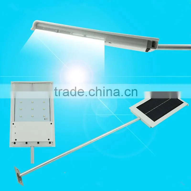 Solar Led powered outdoor led mounted lawn garden lamp light