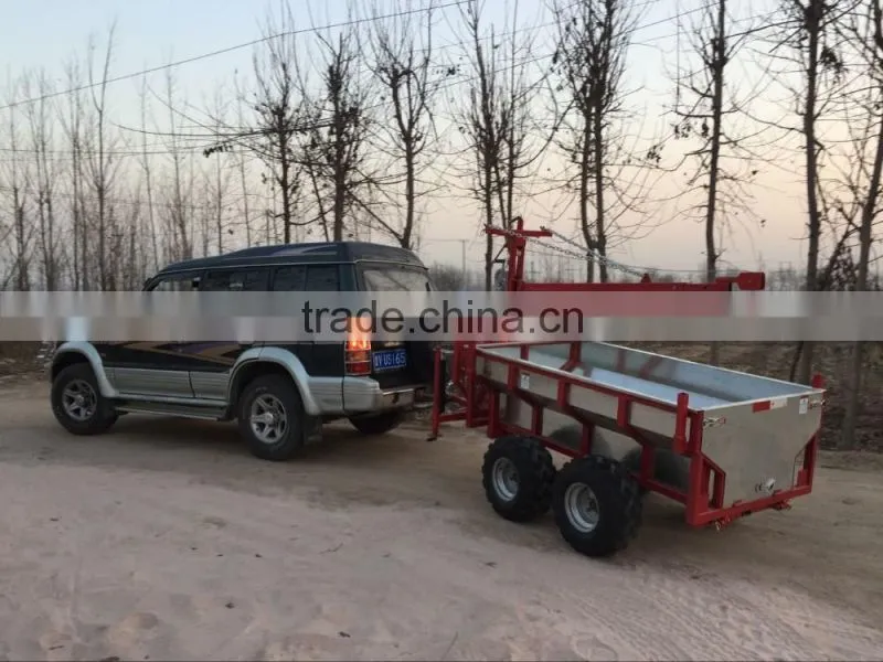 2016 hot sales tipping atv utility box trailer
