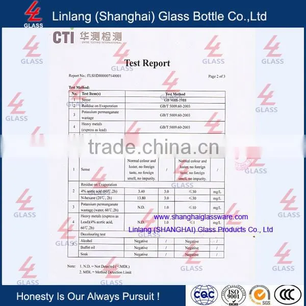 Long Exported Top Grade Dry Fruit Storage Bottle