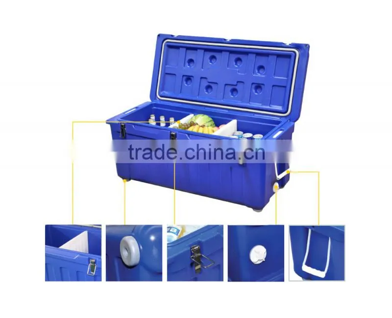 roto-molded chilly bin fish boxes ice cooler box with FDA&CE