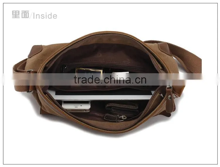 High quality!!!2013 new model canvas military shoulder bag,brands shoulder bag in Guangzhou