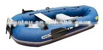 white high quality inflatable speed fishing boat