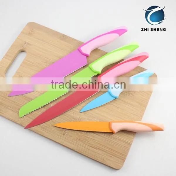 5pocs Hollow Handle Kitchen Knife Set