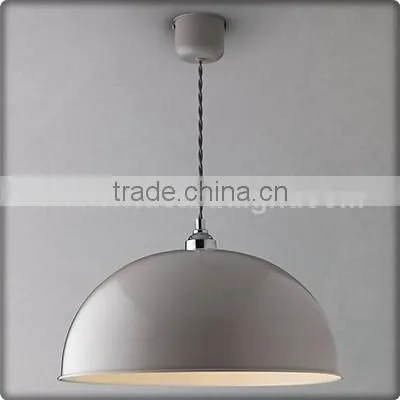 UL Listed Arne Jacobsen Style Painted Black Hanging Metal Pendant Lamp For Indoor C90015
