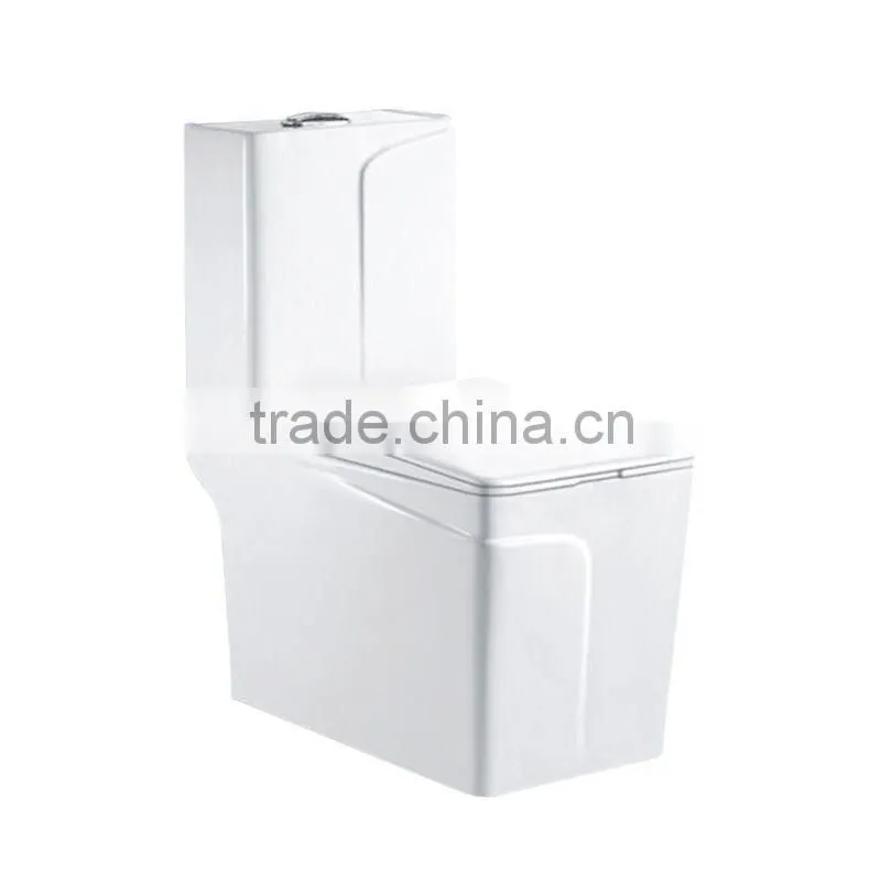 8280R Chinese ceramics sanitary ware washdown 250mm roughing in 4 inches one piece color toilet prices