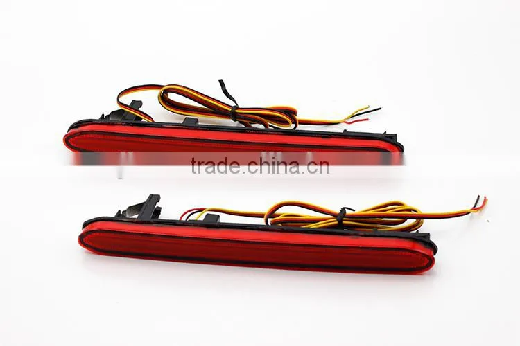 Car accessories led rear lamp car parking light led bumper lights red rear reflector