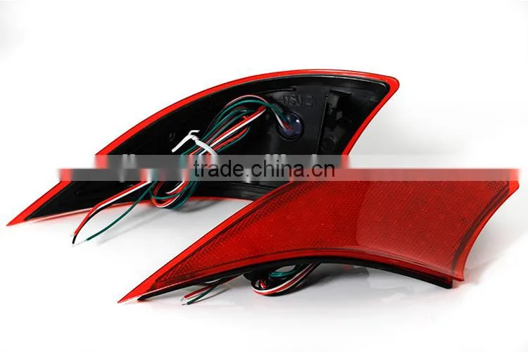 New High Power Red Tail Light Car Accessories 12V Led Waterproof Rear Bumper Lights for Lexus IS