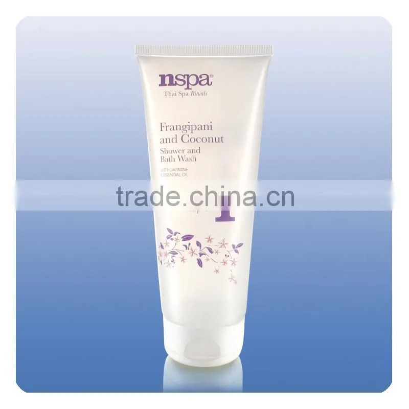 Matte Clear Large Plastic Shower and Bath Wash Tubes Packaging