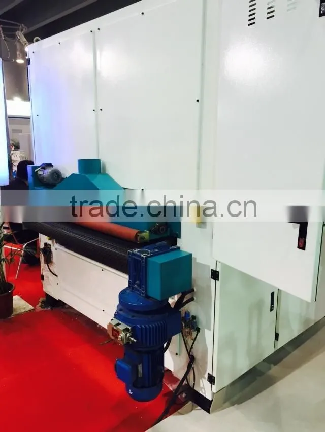 Segmental Crossing keyboard pad sanding machine for panel