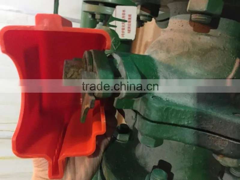 Adjustable Flanged Ball Valve Lockout