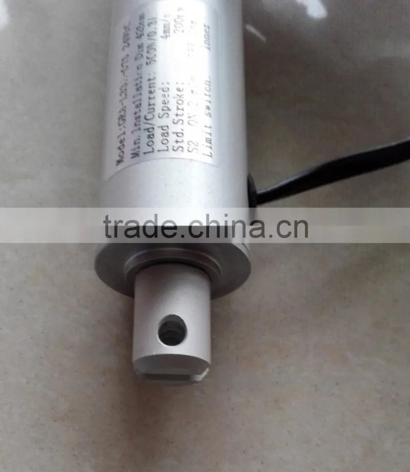 High quality tubular actuator for window skylights with 50-300mm stroke