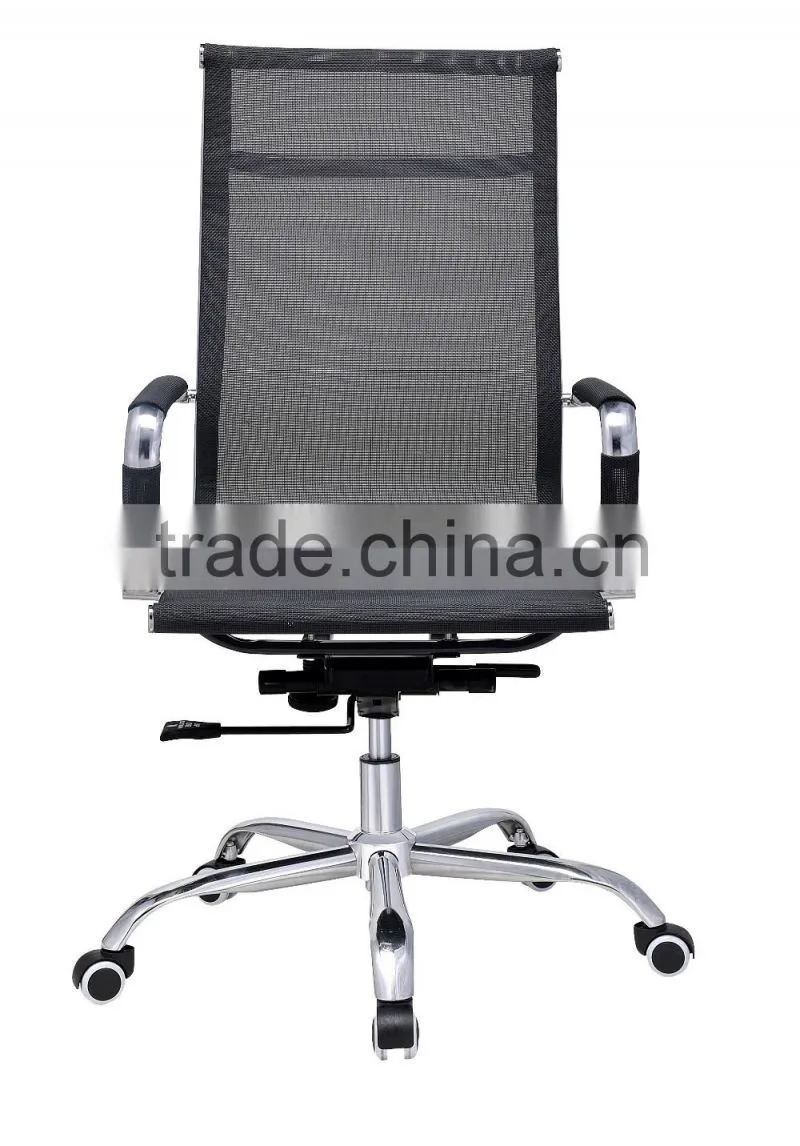 Factory wholesale high quality modern office furniture chair chrome base with wheels TXW-2006