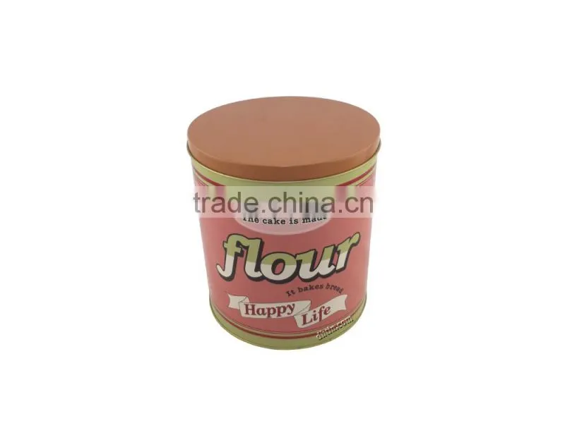 flour storage tin, flour container, flour box
