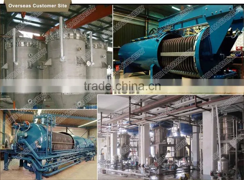 High Efficiency Self Clean Horizontal Leaf Filter Pressure Leaf Filter