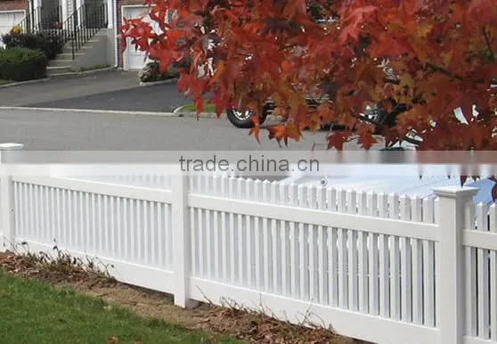 the decorative plastic picket fence for garden